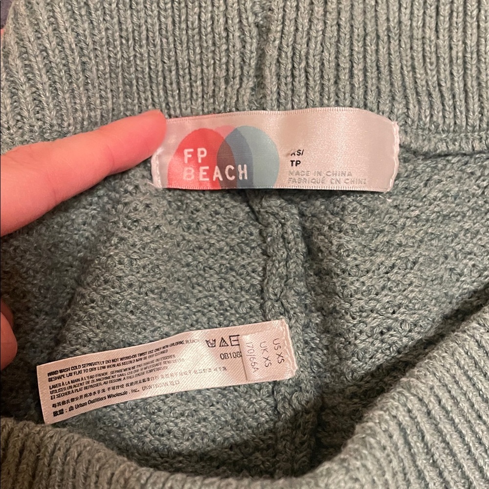 Free people Hailee Knit Sweater and Pants Set sage green - Picture 10 of 11